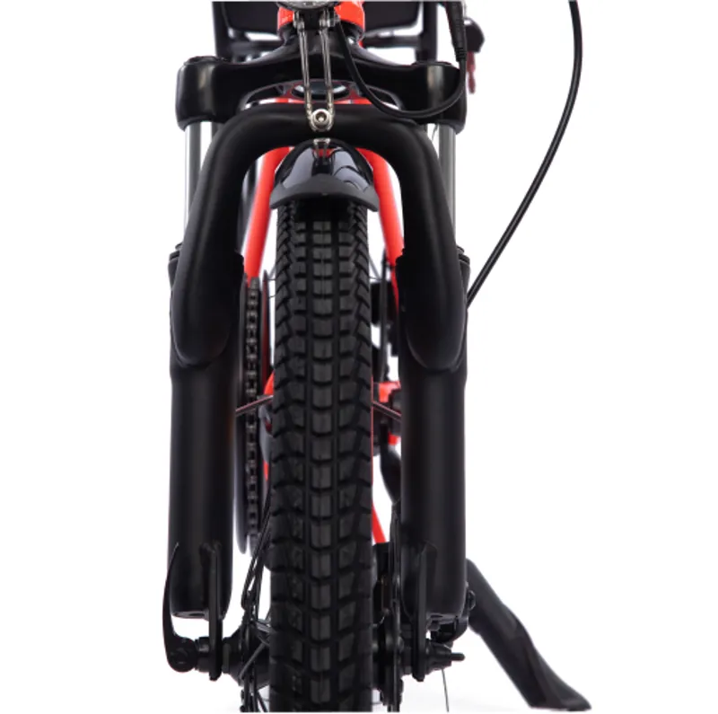 Chill-e Low Step Folding Electric Bike Orange E-Bike-3